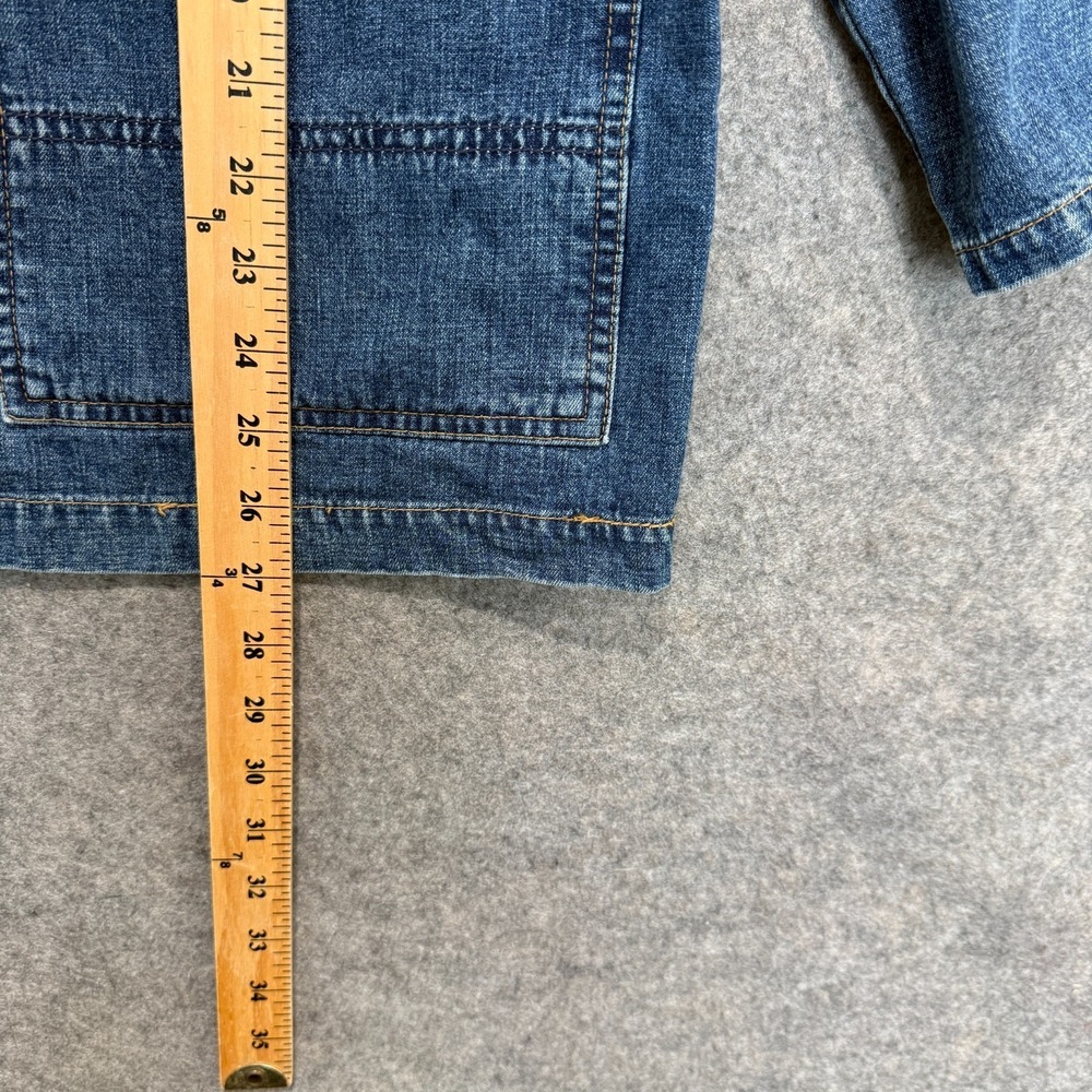 Vintage Agolde Event Denim Chore Barn Jacket Womens Small Oversized 90s USA - Picture 8 of 15